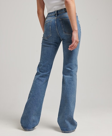 Superdry Flared Jeans in Blau