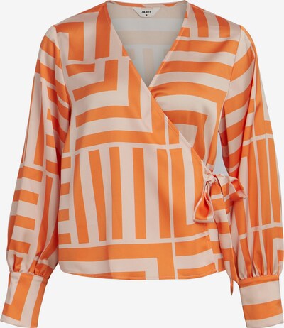 OBJECT Bluse in beige / orange, Produktansicht