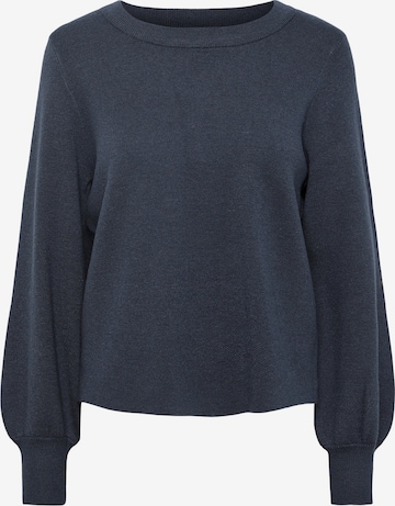 PIECES Sweater 'Jenna' in Blue: front