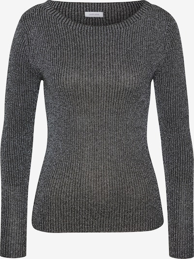 LASCANA Pullover in schwarzmeliert, Produktansicht