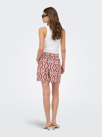ONLY Loosefit Broek 'ONLMikasi' in Rood