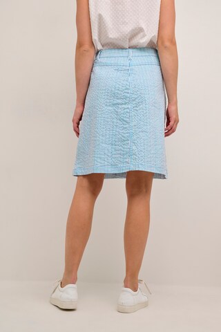 Cream Rok 'Alma' in Blauw