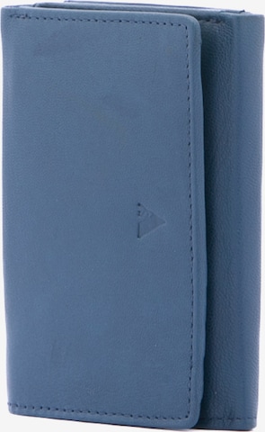 Sergio Valentini Wallet in Blue: front