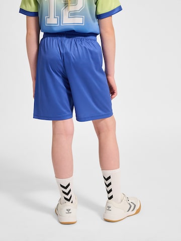 Regular Pantalon de sport Hummel en bleu