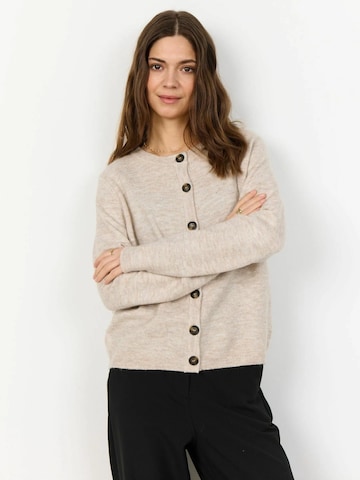 Soyaconcept Knit Cardigan 'ORLEAN 2' in Beige: front