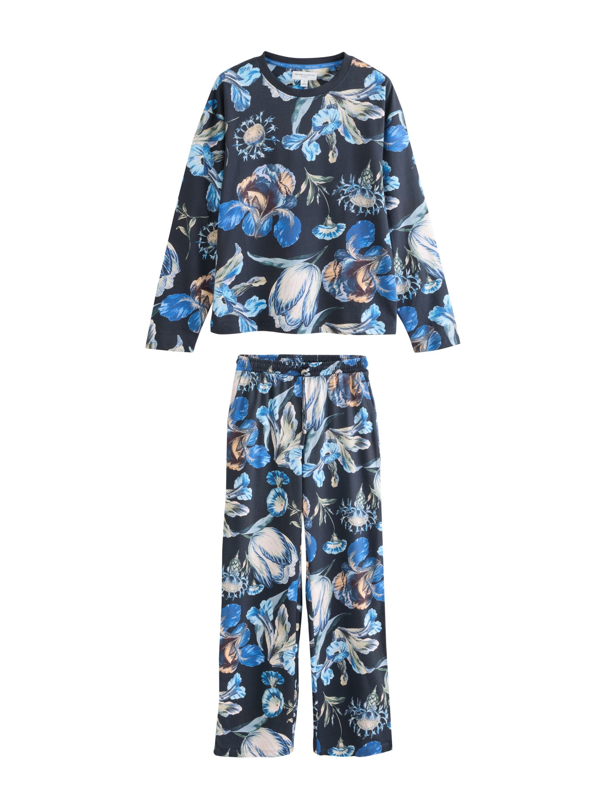 Next Πιτζάμα 'Kew' σε μπλε: μπροστά