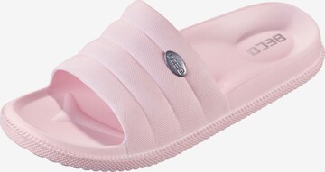 BECO the world of aquasports Beach & Pool Shoes in Pink: front