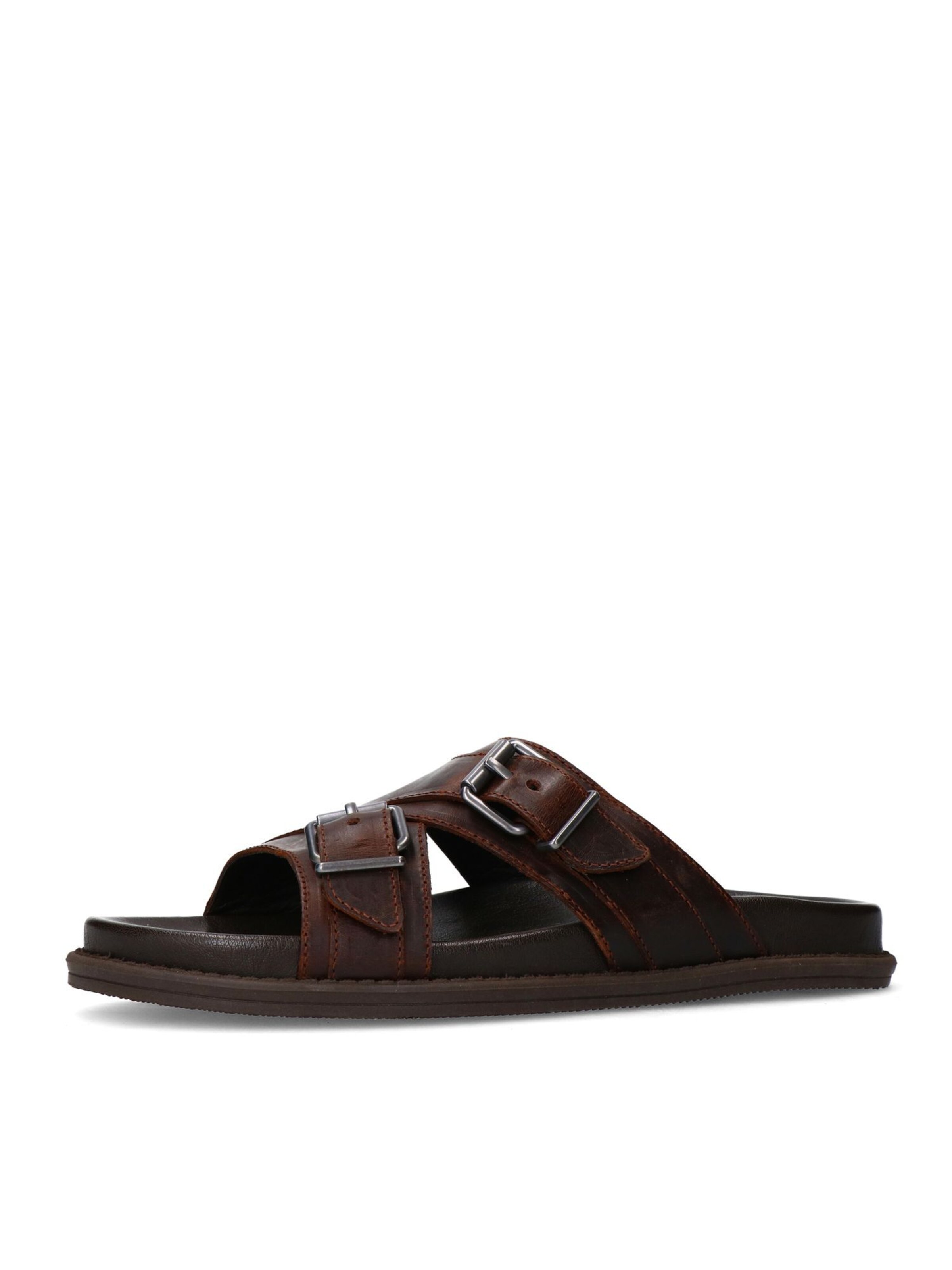 MANFIELD Pantolette in braun, Produktansicht