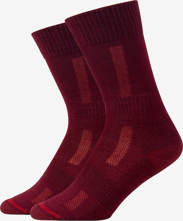 SNOCKS Socks in Red: front
