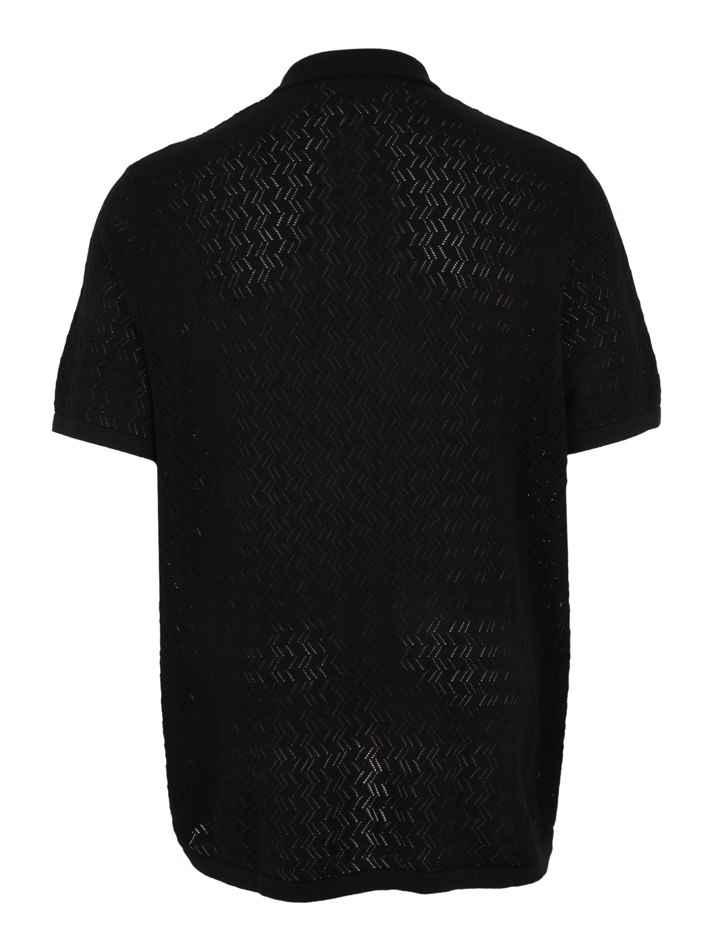 Jack & Jones Plus Gebreid vest 'JORTYLER' in Zwart