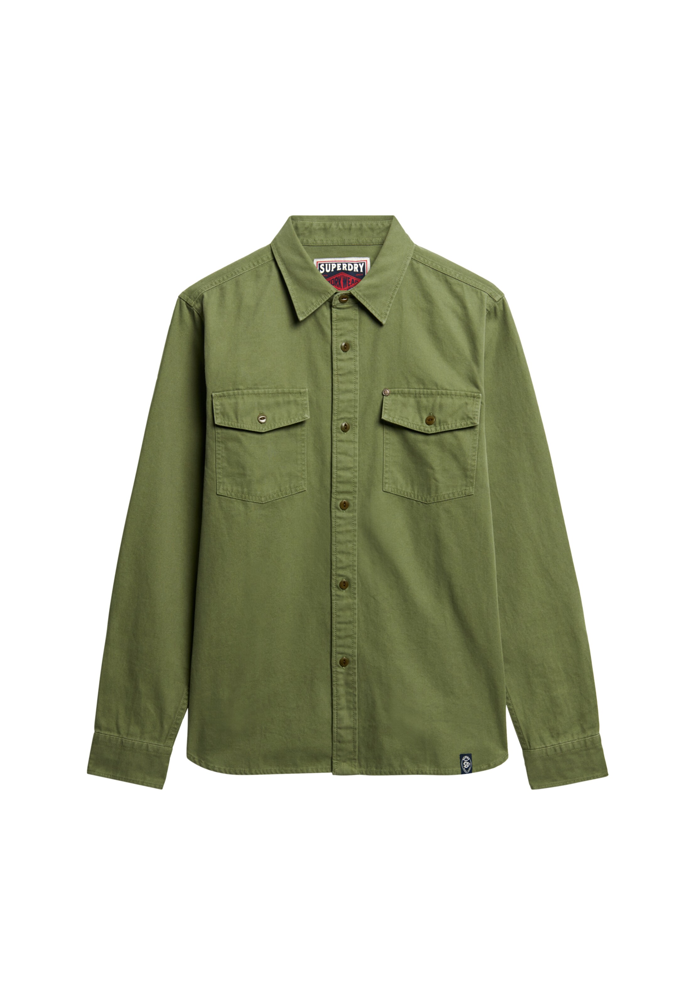 Superdry Tussenjas in Groen: voorkant