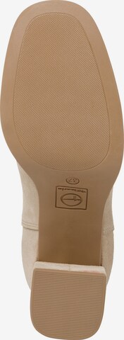 TAMARIS Chelsea Boots in Beige