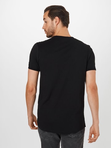 juoda ELLESSE Standartinis modelis Marškinėliai 'Fedora'