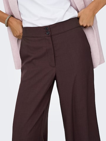 JDY - Pierna ancha Pantalón 'JDYDORA' en marrón