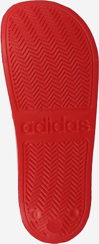 ADIDAS SPORTSWEAR Beach & Pool Shoes 'Adilette' in Red