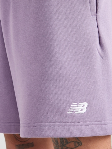 new balance regular Παντελόνι 'Essentials' σε λιλά