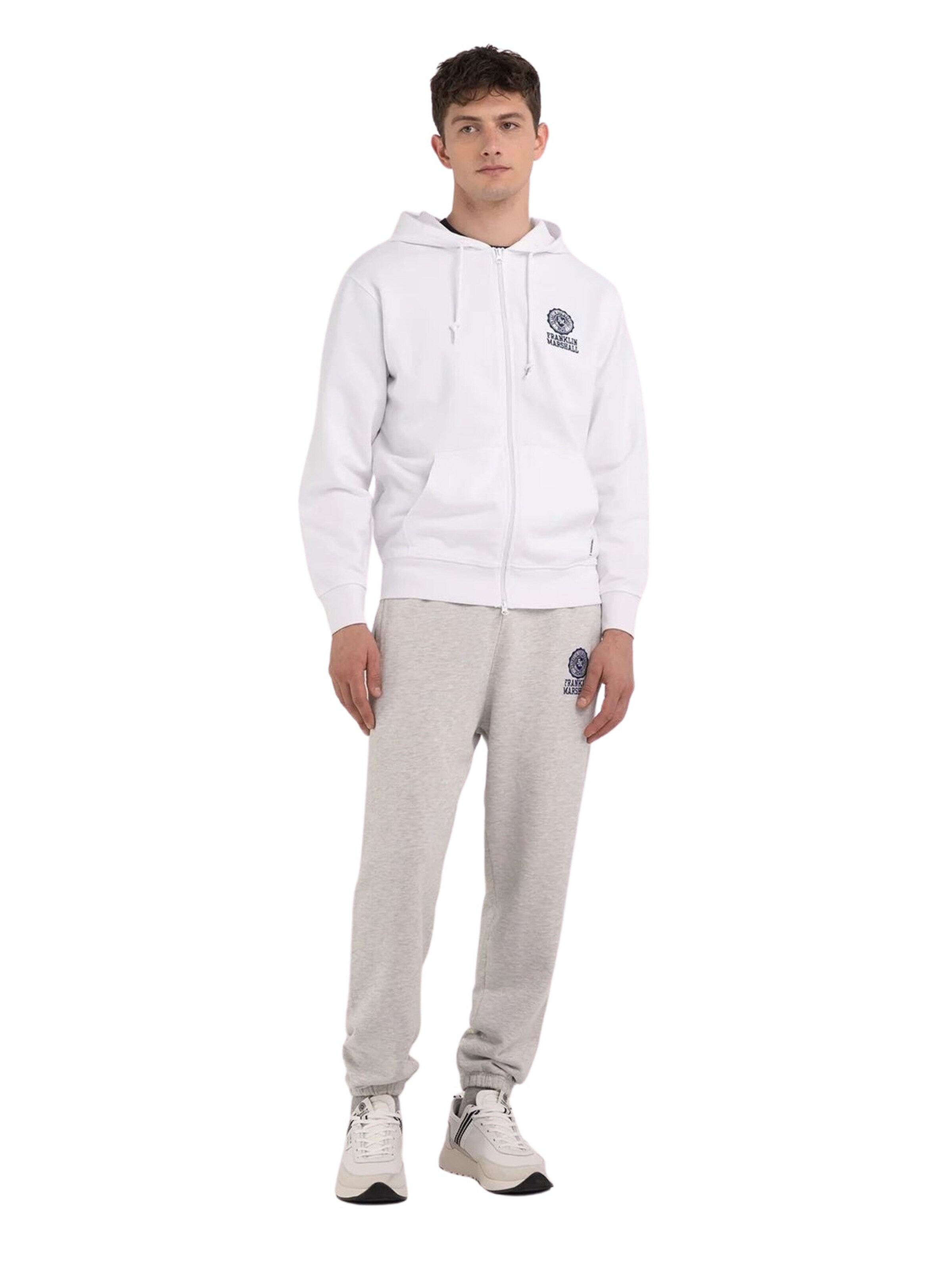 FRANKLIN & MARSHALL Overgangsjakke i hvid