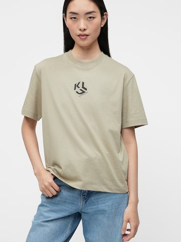 KARL LAGERFELD JEANS Koszulka w kolorze zielony