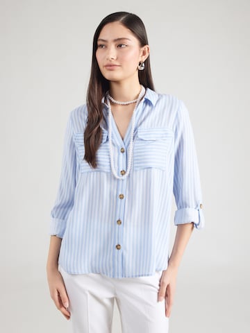VERO MODA Блуза 'VMBUMPY' в синьо: отпред