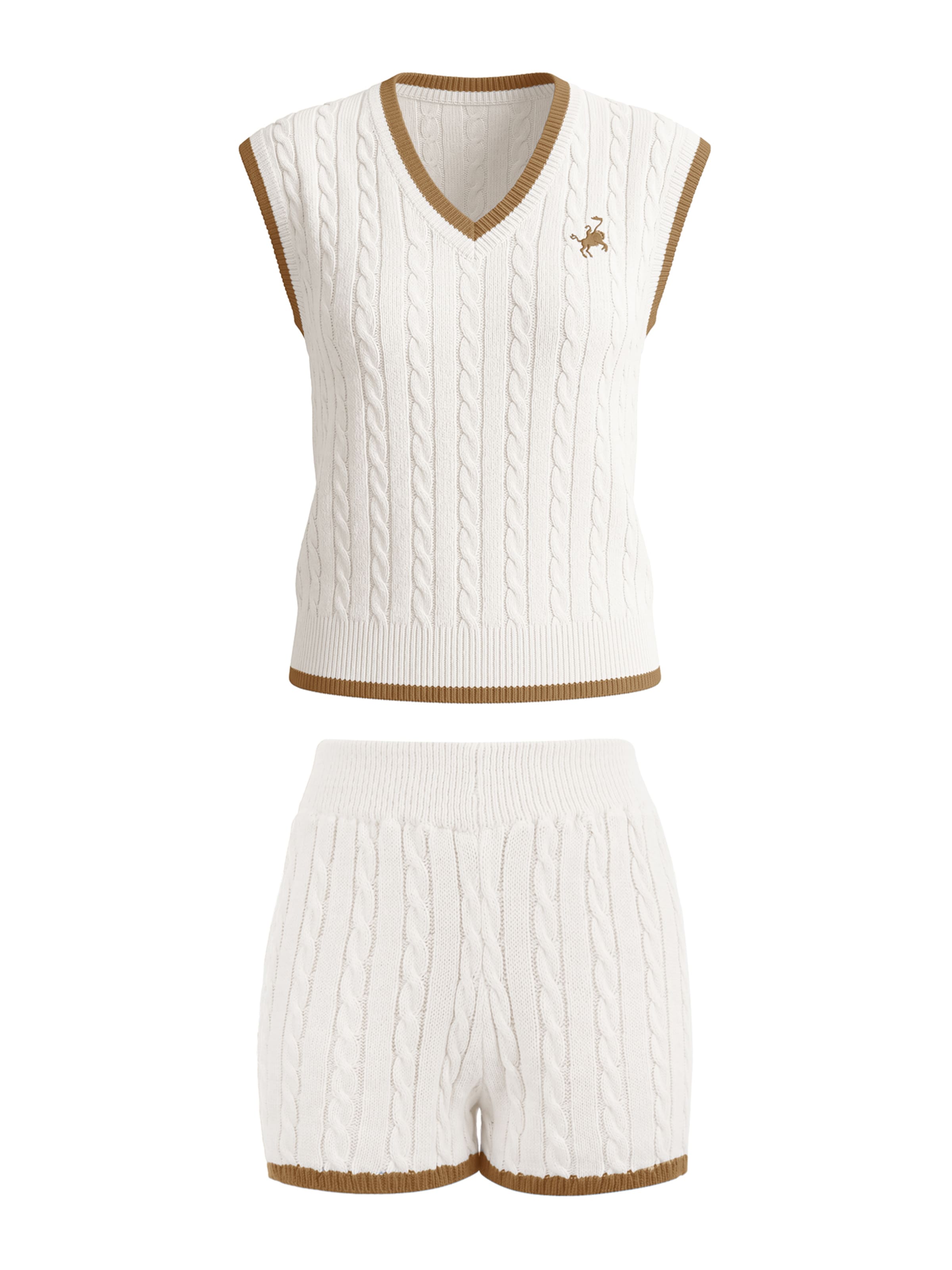 Imily Bela - Roupa de casa em branco: frente