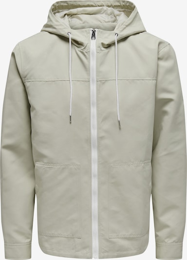 Only & Sons Prehodna jakna 'Matt' | svetlo siva barva, Prikaz izdelka