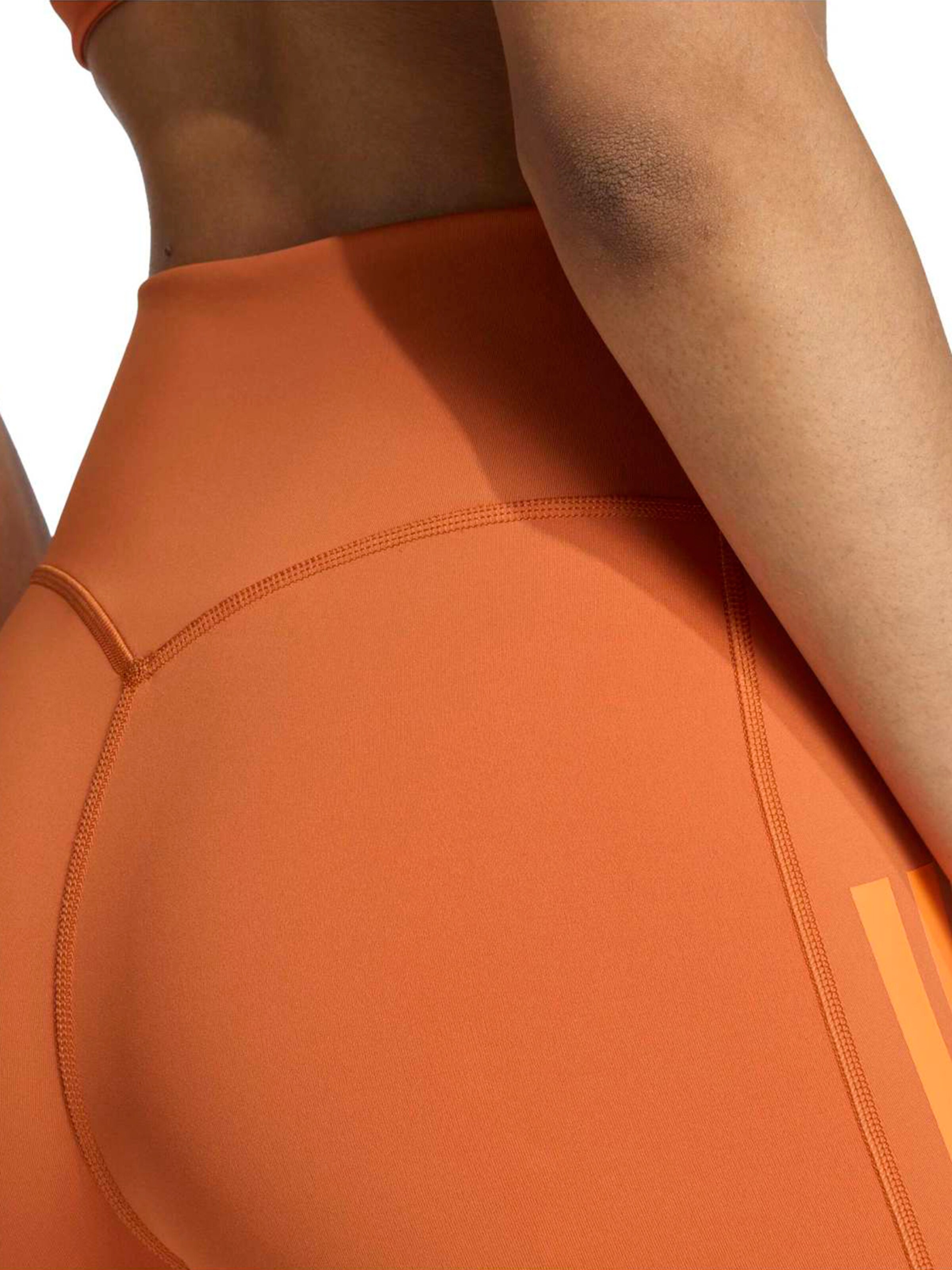 ADIDAS PERFORMANCE Skinny Sports trousers 'OPT' in Orange