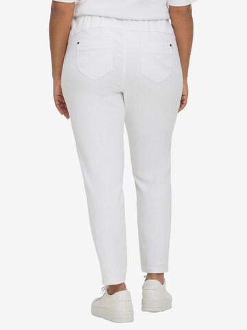 Skinny Jeggings di SHEEGO in bianco