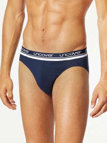 uncover by SCHIESSER Panty in Blue: front