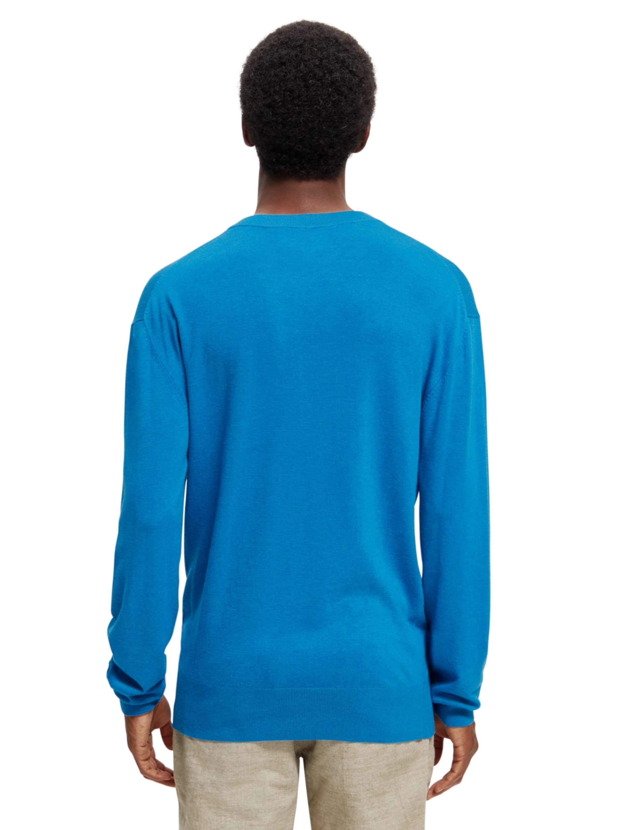 SCOTCH & SODA Pullover 'Essentials' in Blau