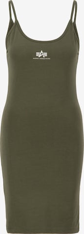 ALPHA INDUSTRIES - Vestido em verde: frente