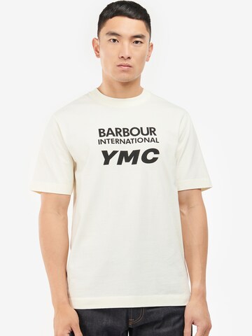 Barbour International Shirt in White: front