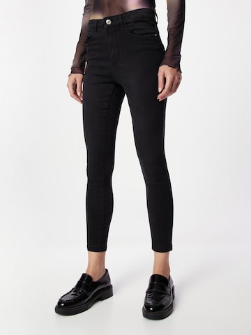 Vero Moda Petite Skinny Jeans 'Sophia' in Zwart: voorkant