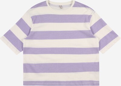 KIDS ONLY Skjorte 'MAY' i creme / lyselilla, Produktvisning