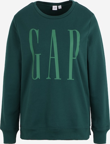 Gap Tall Sweatshirt in Groen: voorkant