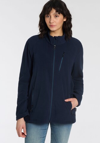 KILLTEC Funktionsfleecejacke in Blau: Vorderseite