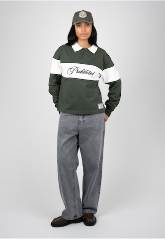 Sweat-shirt 'Back In The Days' Prohibited en vert