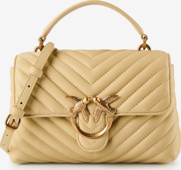 PINKO Handbag in Yellow: front
