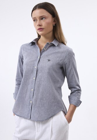 Felix Hardy Blouse in Blue: front