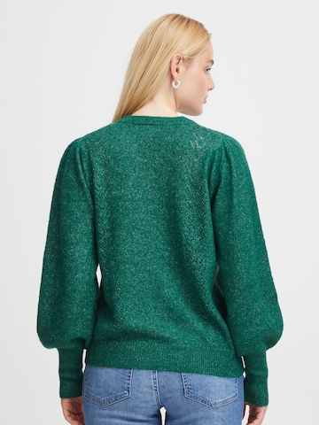 ICHI Pullover 'KAMARA' i grøn