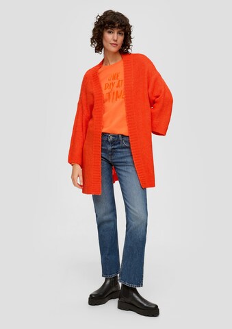 s.Oliver Strickjacke in Orange