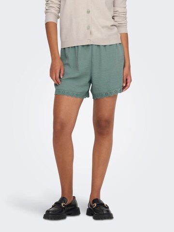 JDY Normální Kalhoty 'Rachel' – zelená: přední strana