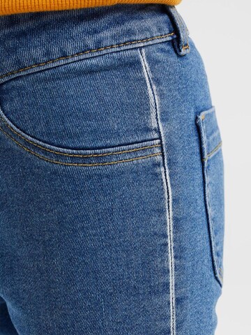 WE Fashion Skinny Jeans in Blauw