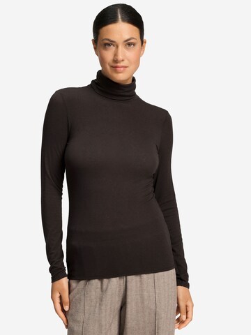 Maillot de corps ' Ultralight Wool ' Hanro en marron : devant