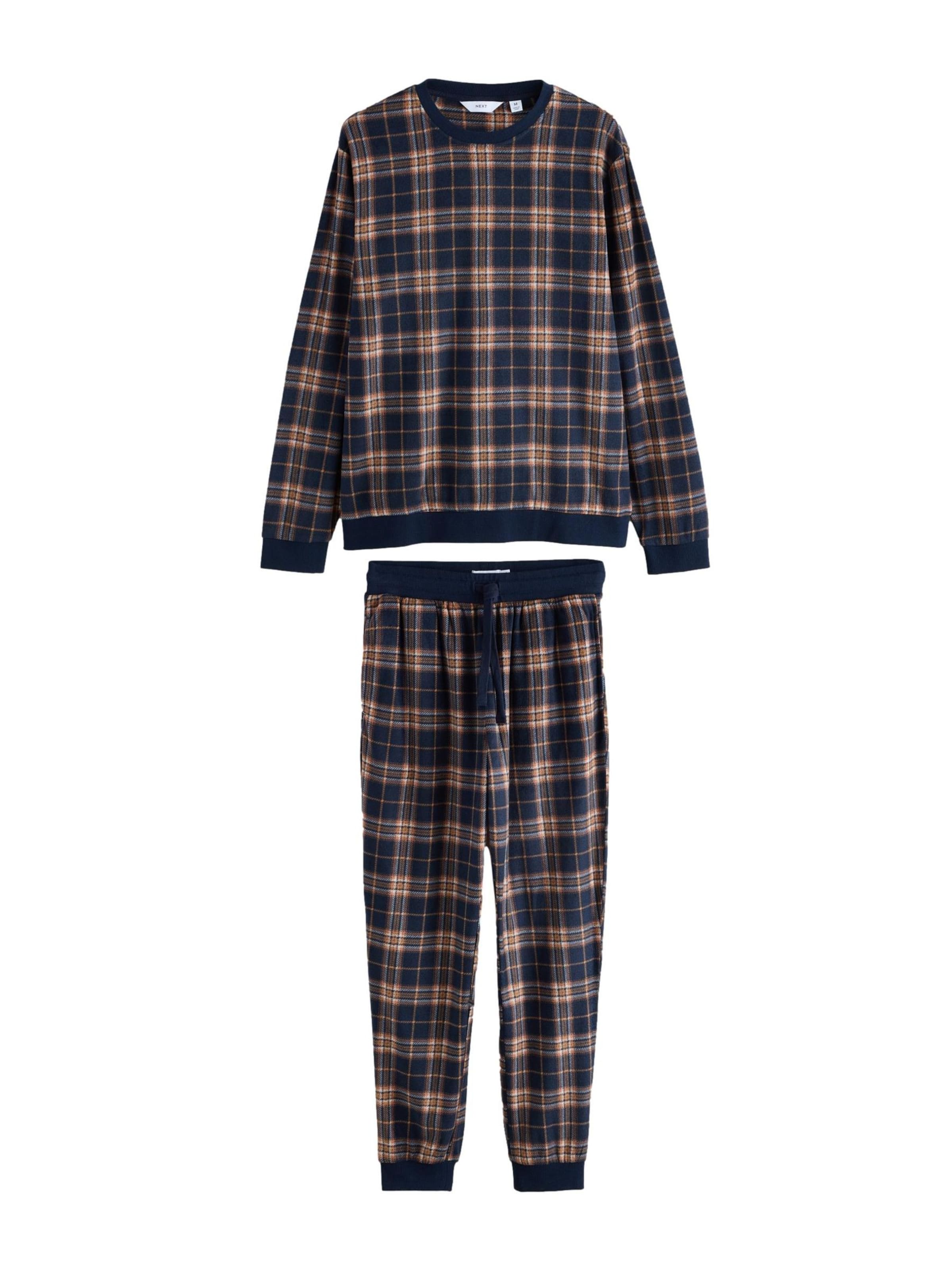 Next Pajamas long in Blue: front