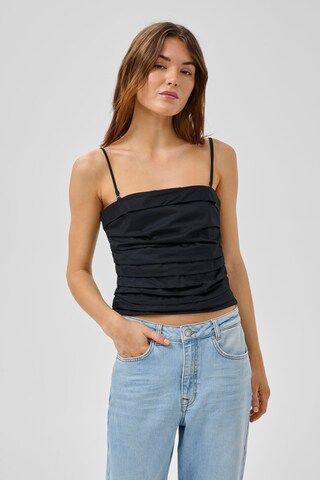 My Essential Wardrobe Corsage 'MWBella' in Black: front