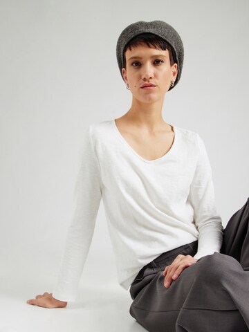 Maglietta di s.Oliver in beige: frontale