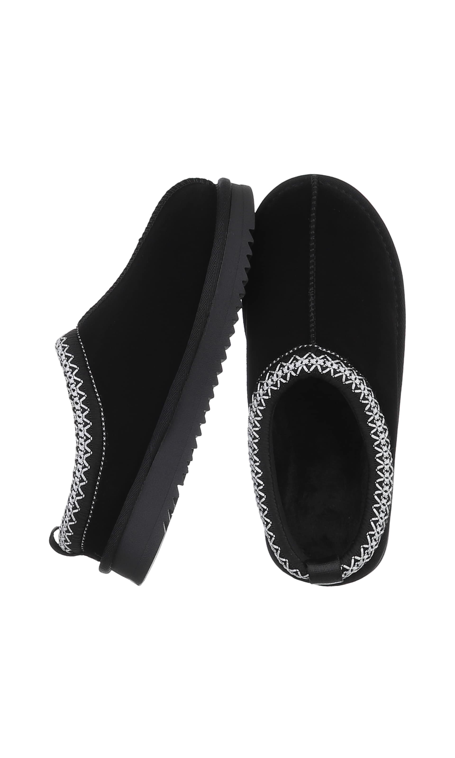 Ital-Design Pantolette in Schwarz