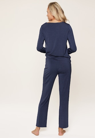 LingaDore Pyjama in Blau