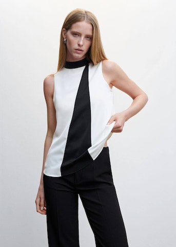 MANGO Blouse 'Beckie' in White: front