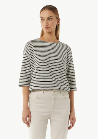 comma casual identity Shirt in Groen: voorkant